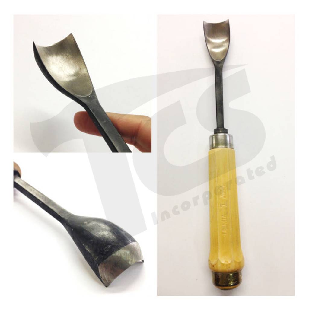 #10/#31 Spoon Wood Gouge 1-1/4" (32mm) - The Compleat Sculptor – The ...