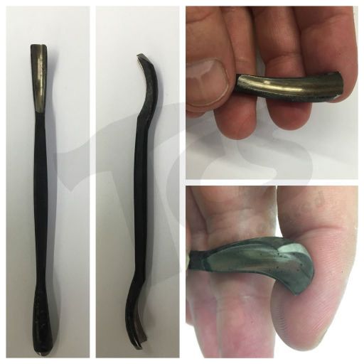 Double Gouge Steel Tool #98