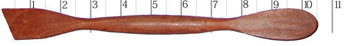 Polished Hardwood Clay Tool #288