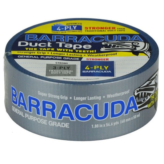Cinta adhesiva Barracuda de 1,88" x 54,6 yardas