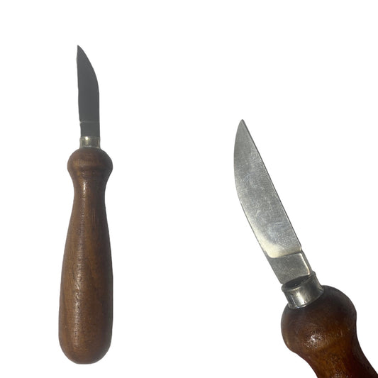 Cuchillo para tallar esteatita - Hoja recta