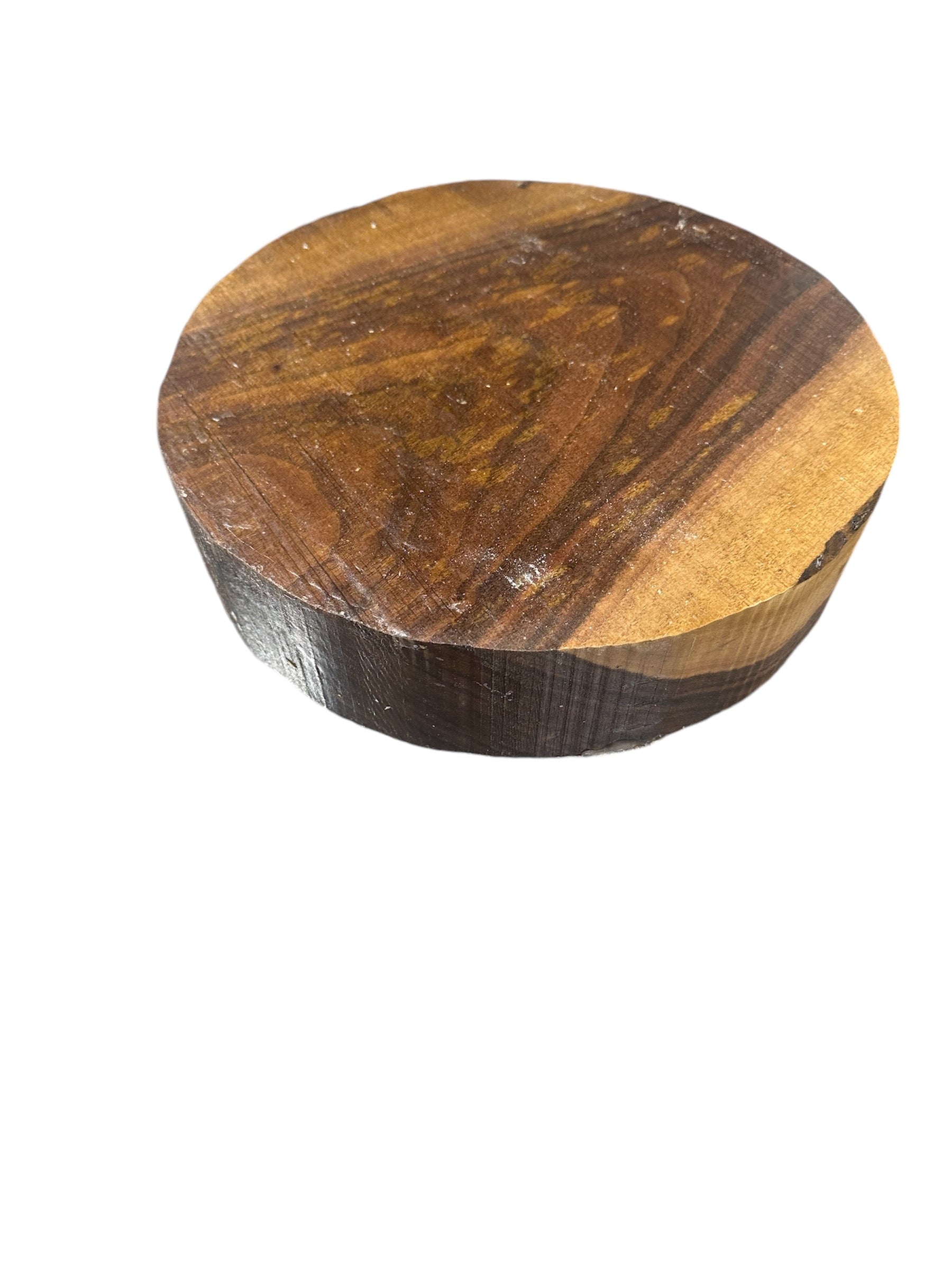 Block Rund Black Walnut Round Block 12x3