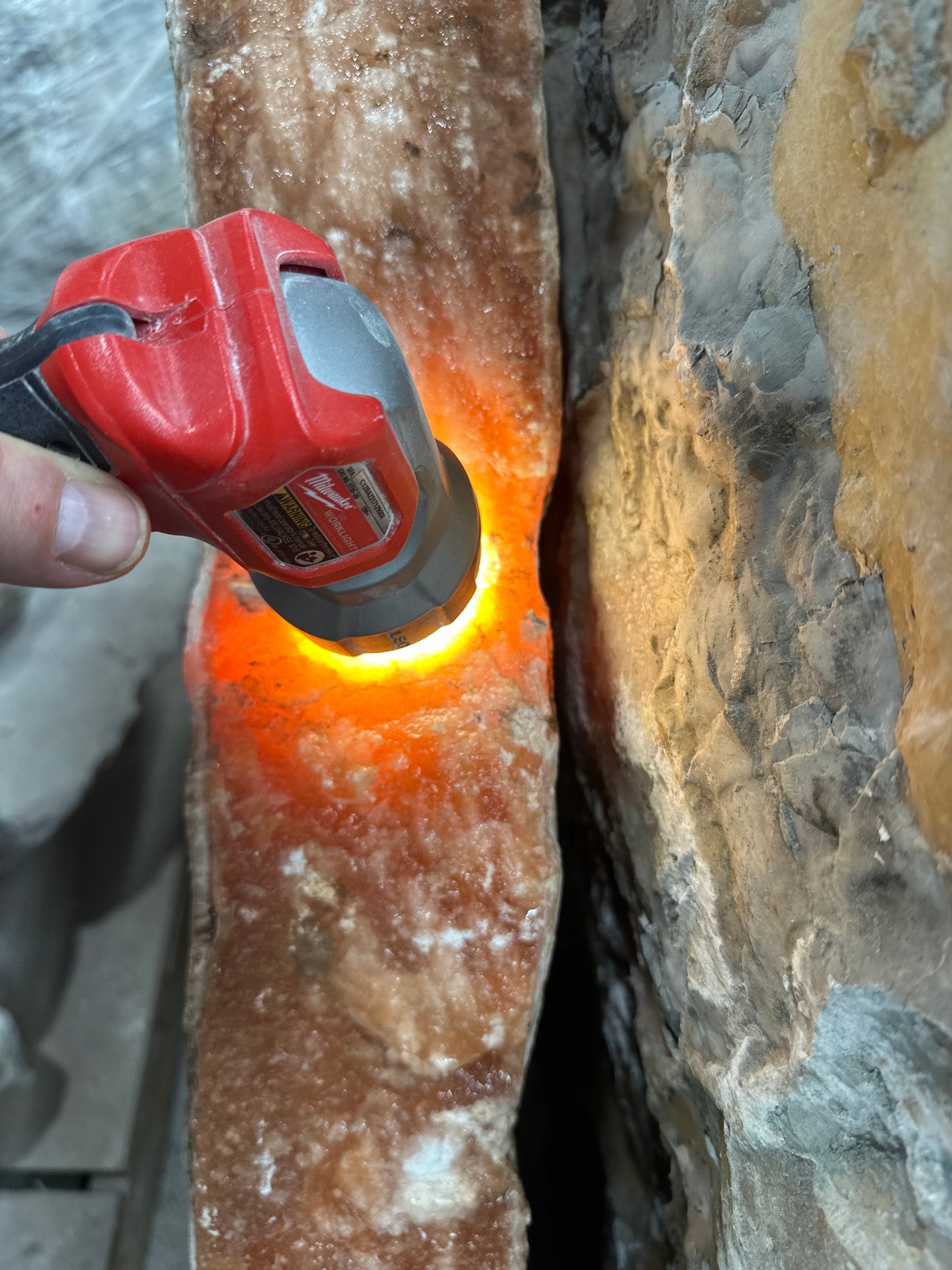 Translucent Red Orange Alabaster Per Pound