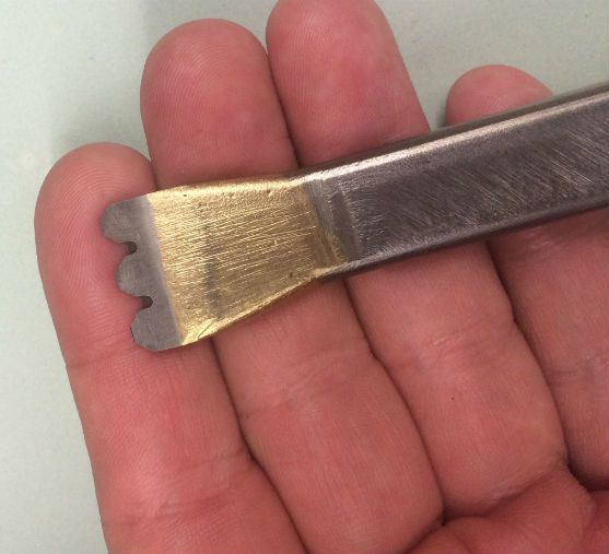 Carbide Hand Limestone 3 Tooth Chisel 3/4