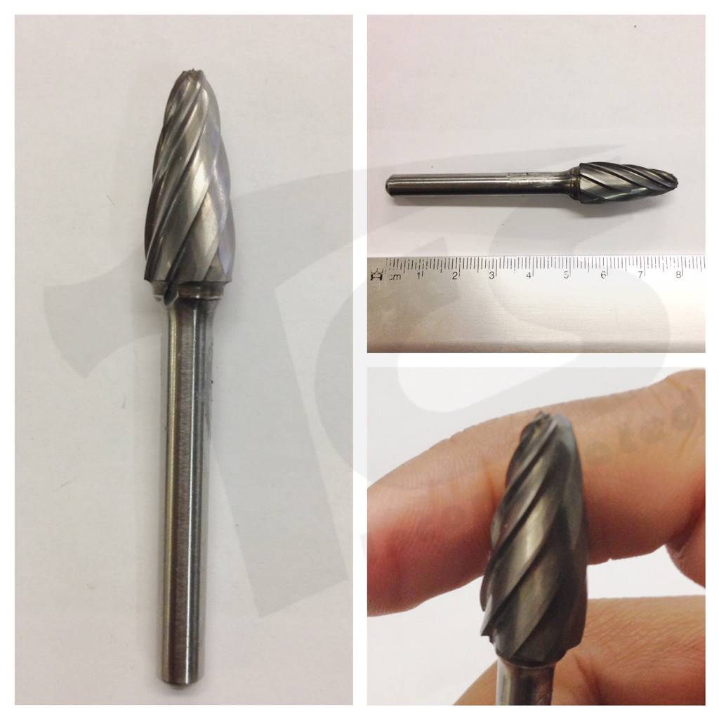 Round Tree Aluma Cut Carbide Burr SF-4