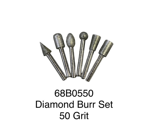 1/4 Set Burr Berlian (50grit)