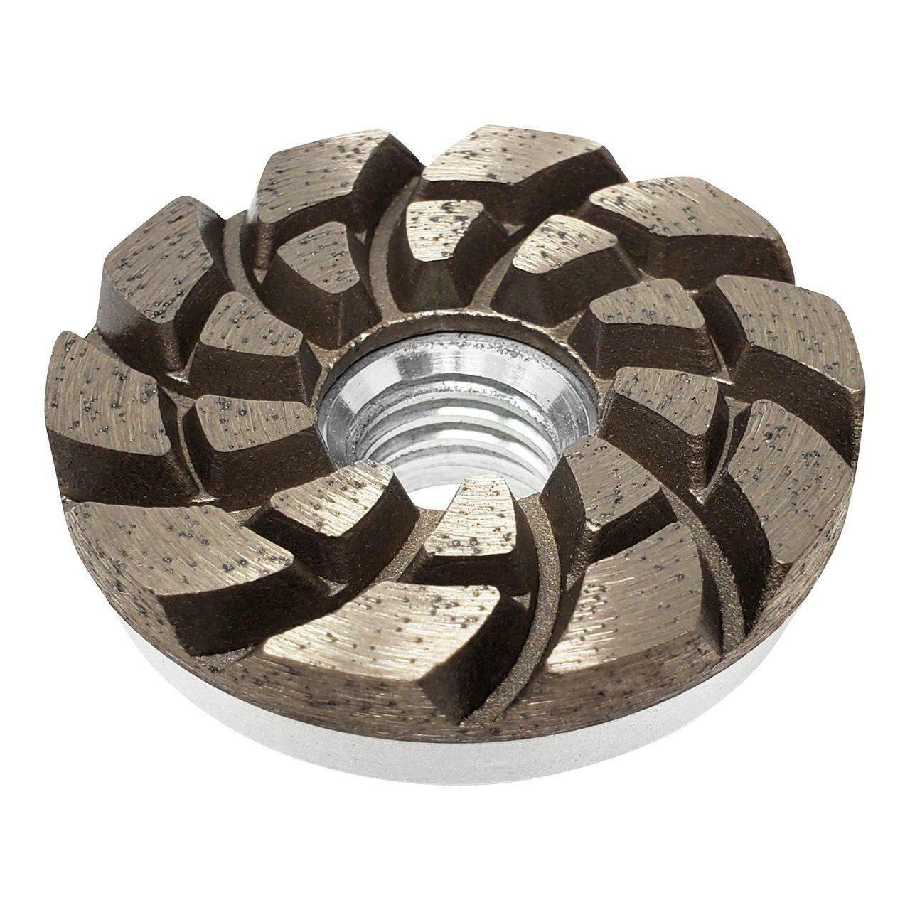 Muela abrasiva de diamante Turbo sinterizada de 4 pulgadas gruesa