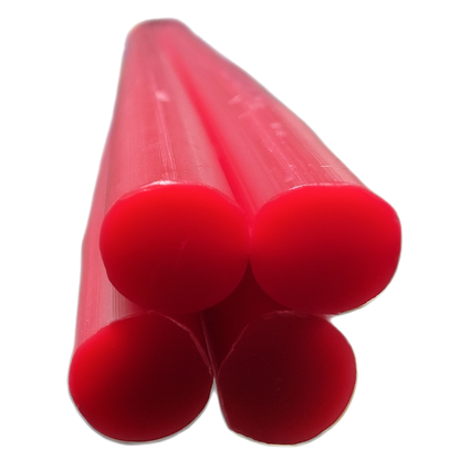 Wax Sprues Red Round Solid