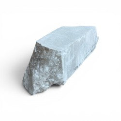 Mario's Italian White Translucent Alabaster Cut Block 12lb 4x4.5x11