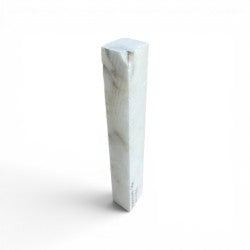 Mario's Italian White Translucent Alabaster Cut Block 6lb 2x2x15.5