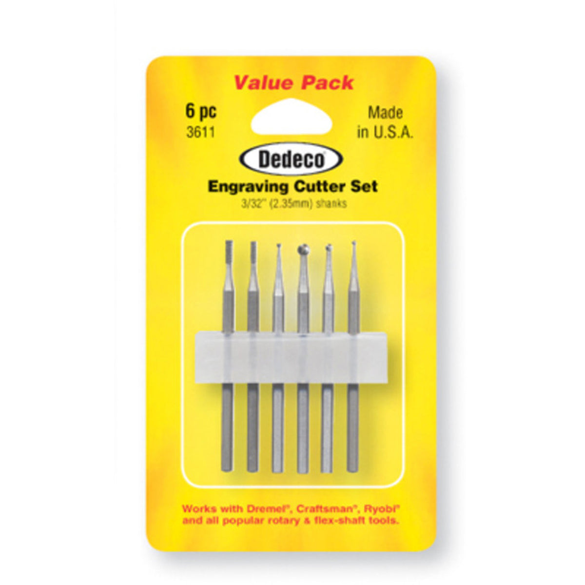 Splendor Cutter Engraving Cutter Set 6pc - The Compleat Sculptor – The Compleat ...