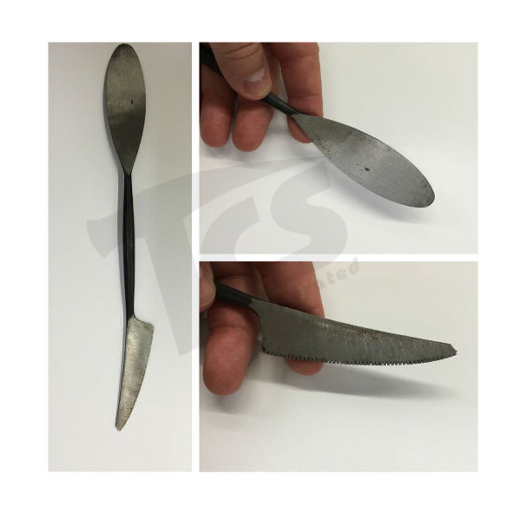 Italian Steel Serrated Wax Tools