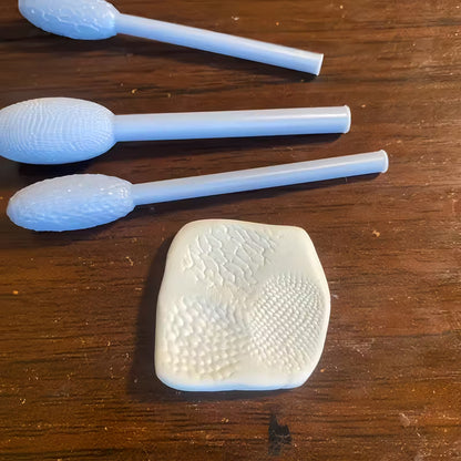 Medium Skin & Creature Texture Stick Tool Set of 9