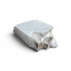 Mario's Italian White Translucent Alabaster Cut Block 41lb 5x9x17