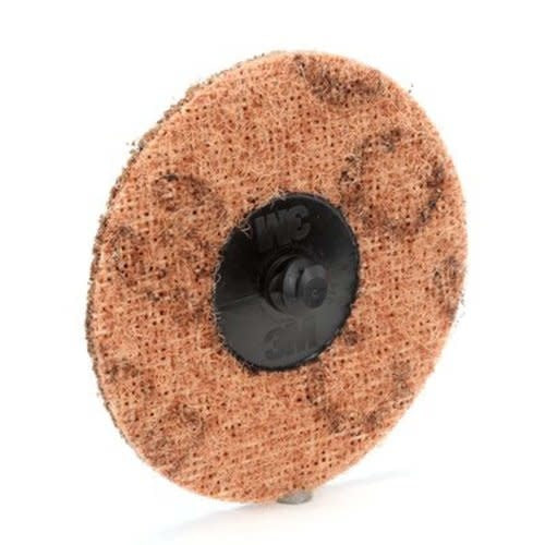 Scotch-Brite Disk 3'' ROLOC Coarse Brown (10 Pack)