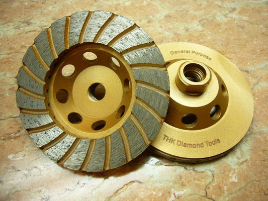 4" Sintered Turbo Diamond Grinding Wheel