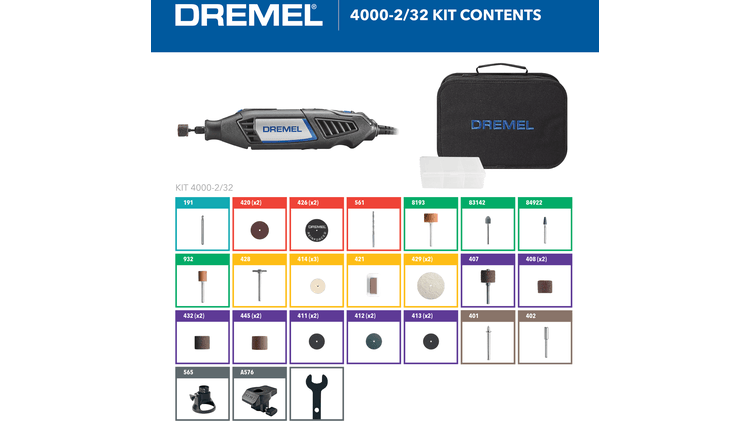 Dremel 4000-2/32 Variable Speed Corded Rotary Tool