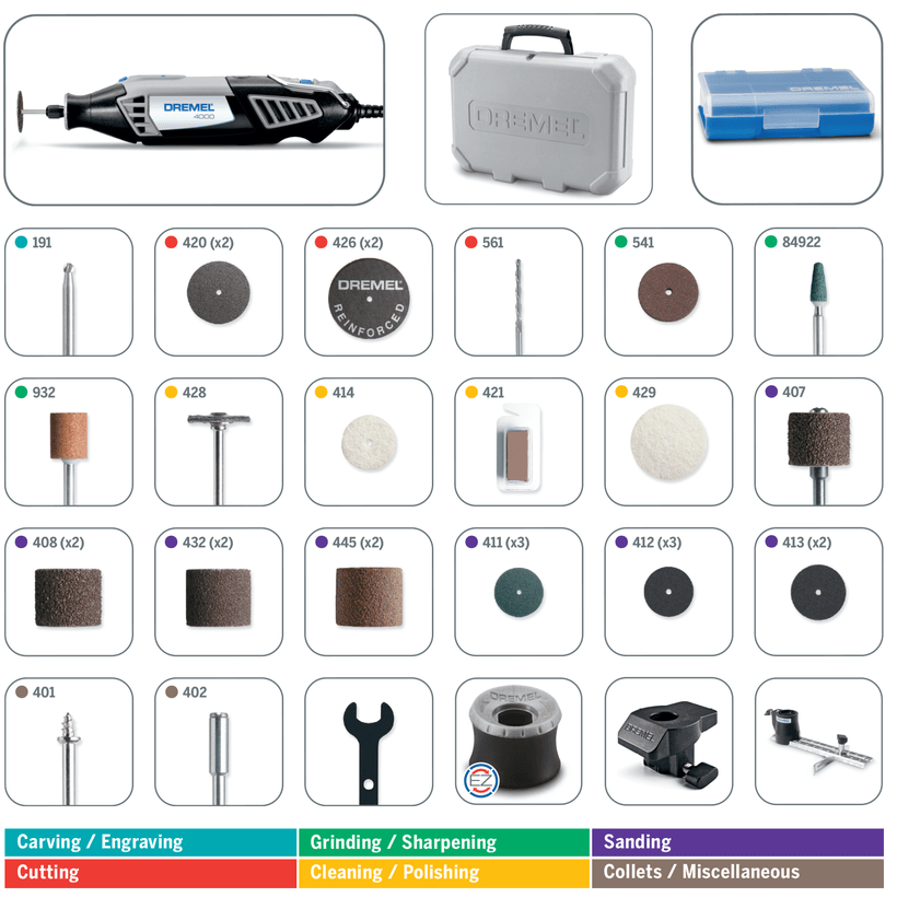 Kit Dremel 4000 2/30