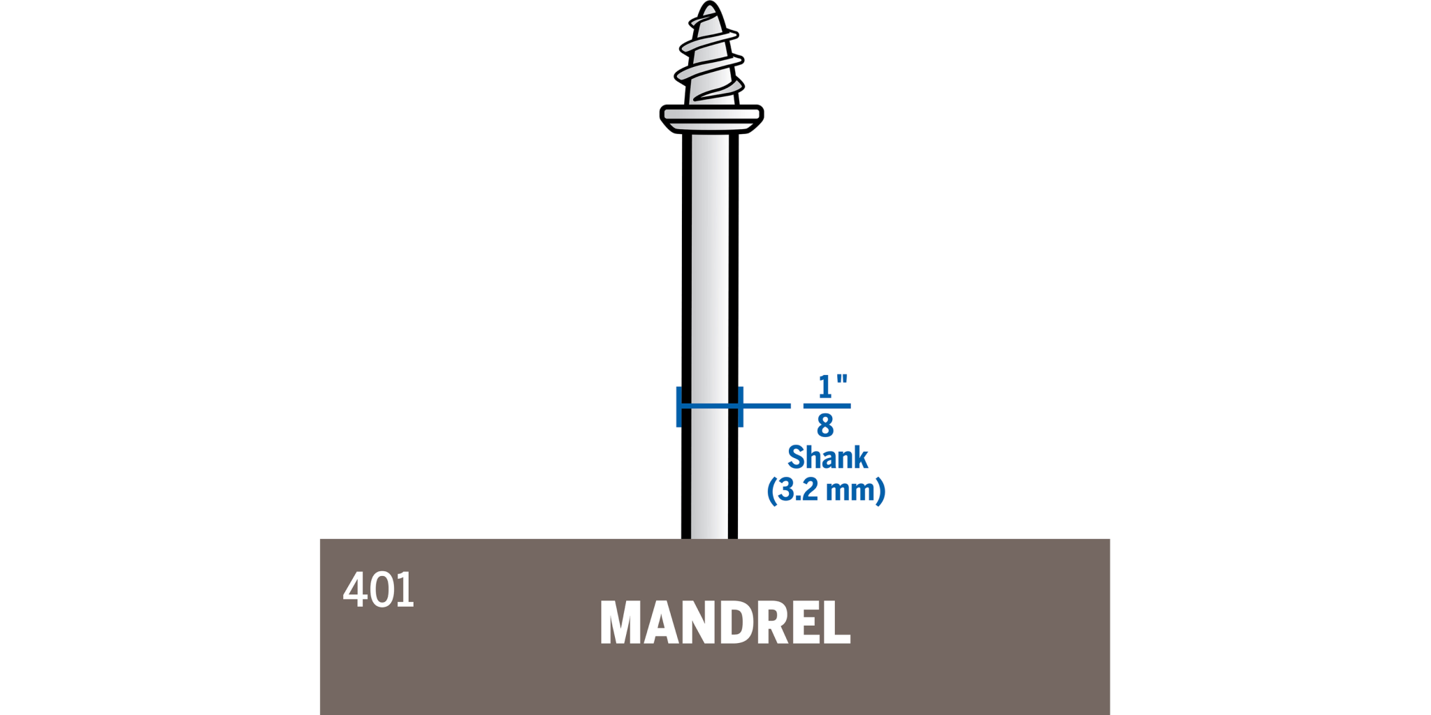 Mandrel #401 – The Compleat Sculptor, Inc