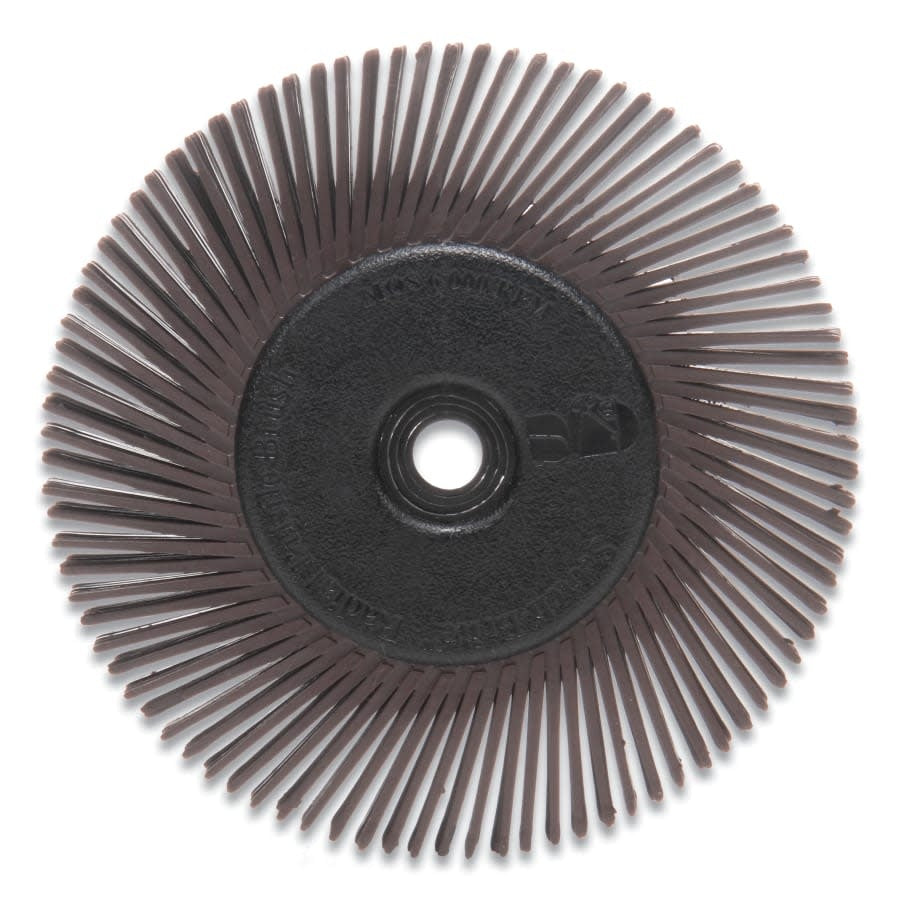 3M Bristle Disc 6'' for the Bench Grinder Brown 36 Grit