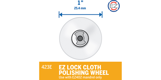 EZ Lock Cloth Polishing Wheel #423E