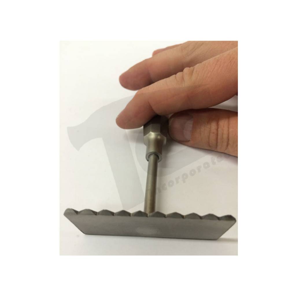 Stainless Rake 2 1/2in Pointed Teeth 432842022