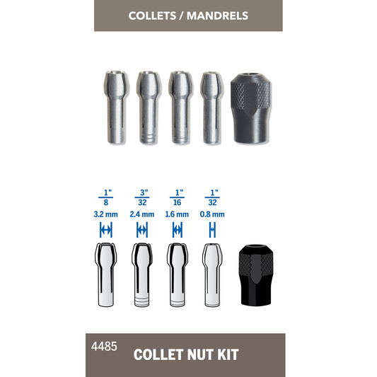 Dremel Collet Nut Kit #4485