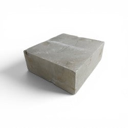 Mario's Italian White Translucent Alabaster Cut Block 18lb 3x8x9