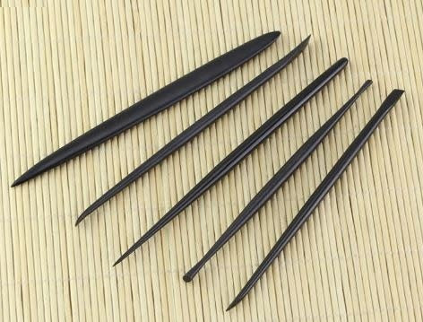 Sculptural Steel Clay Tool Set 5pcs