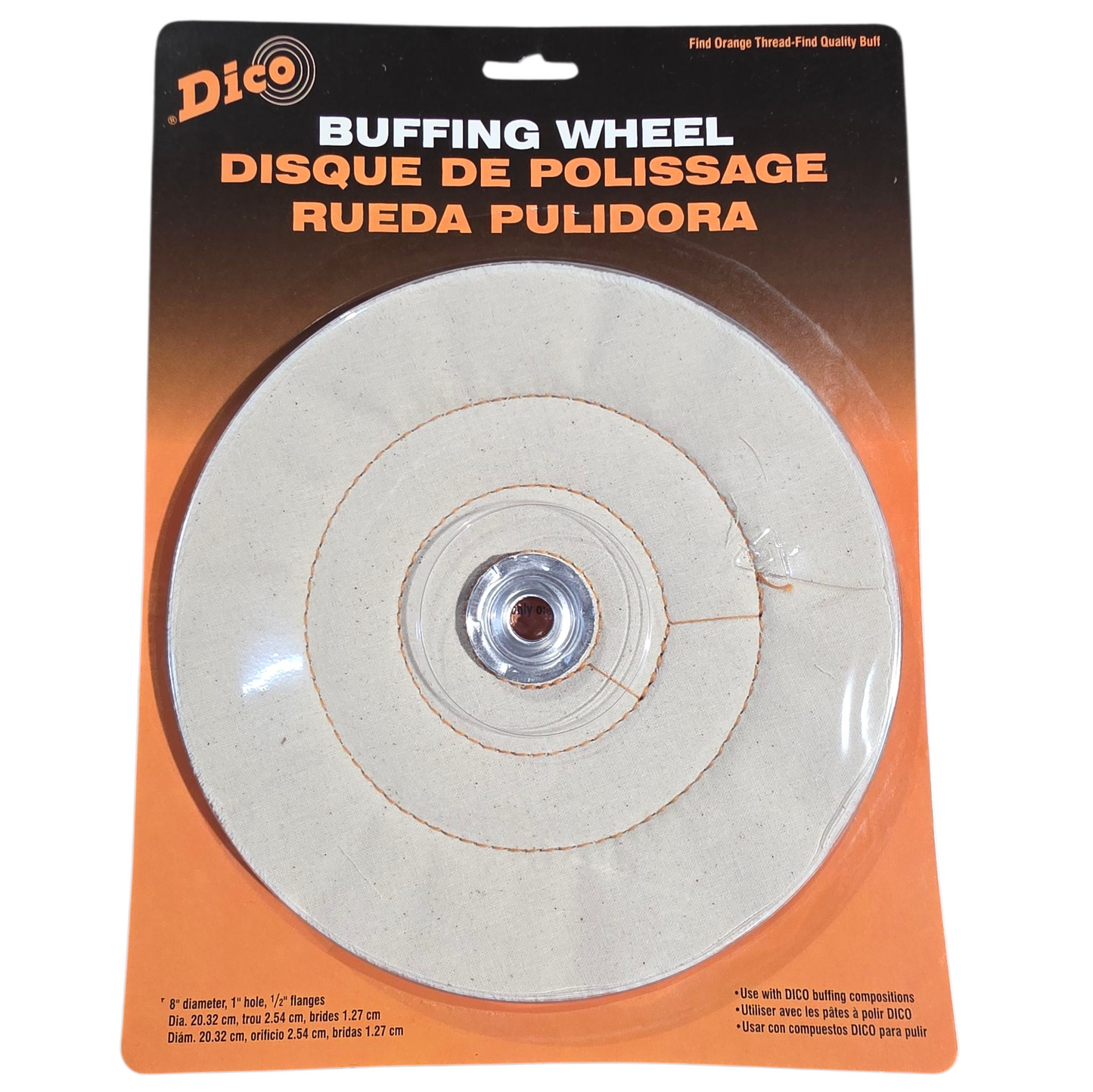 8'' x 1/2'' Pengilat Kusyen 527-41-8