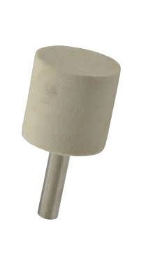 Felt Bob Bulb Lembut 1'' X 1-1/4'' (1/4'' Shank)