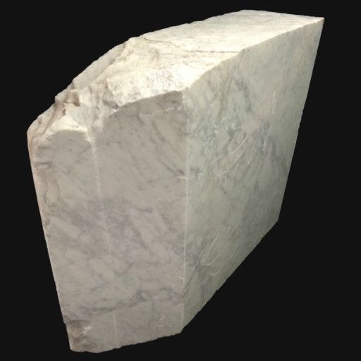 3420lb Carrara Bianco blue/gray 52x41x16 #341018