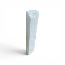 Mario's Italian White Translucent Alabaster Cut Block 3lb 1.25x2x12