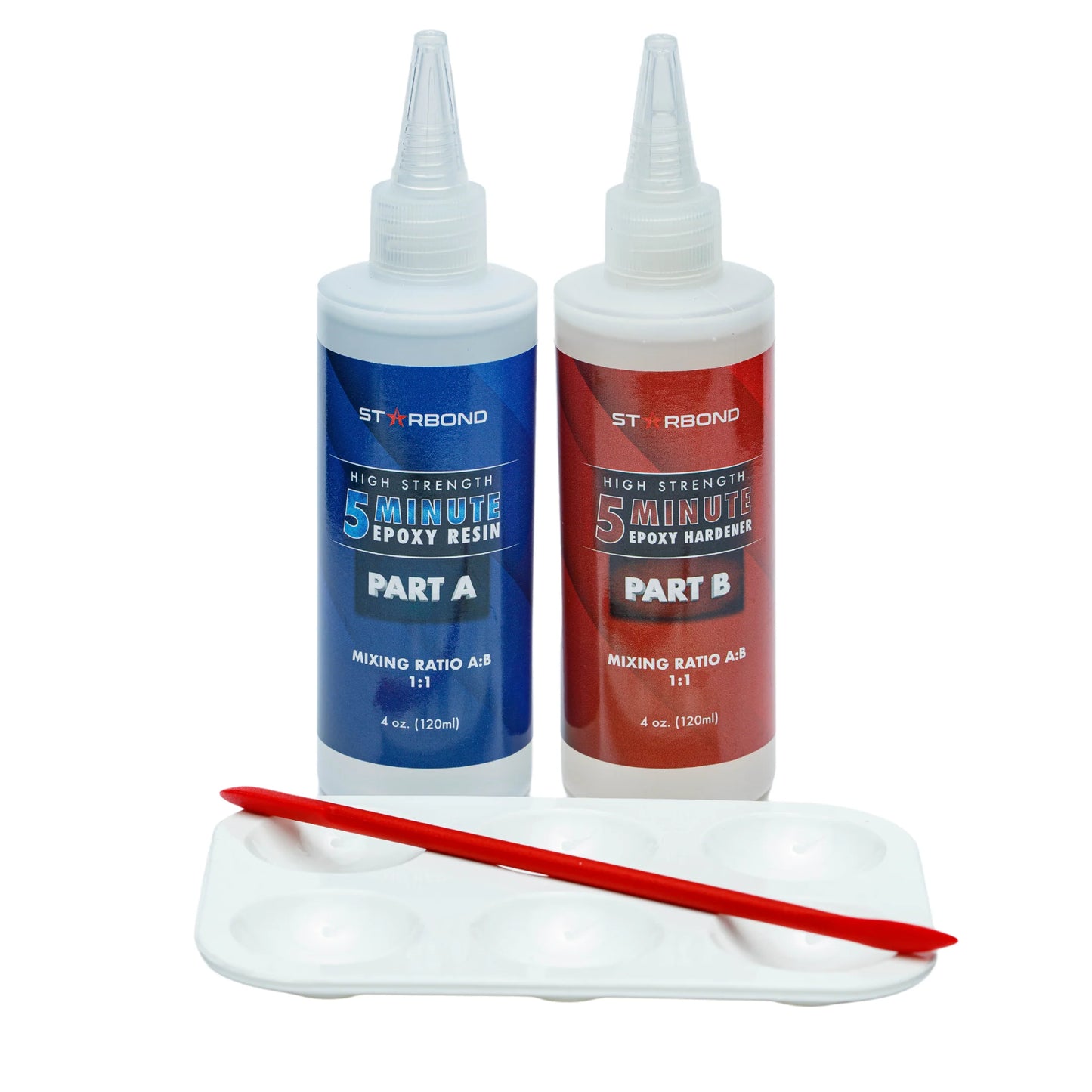 5 Minute Epoxy 8oz (Includes Mixing Tools)