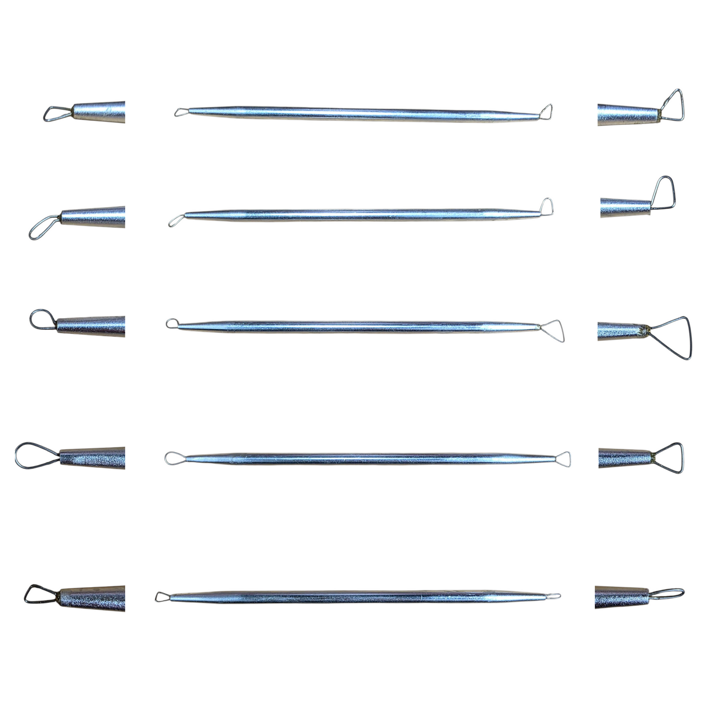 Juego de 5 herramientas de modelado de líneas finas