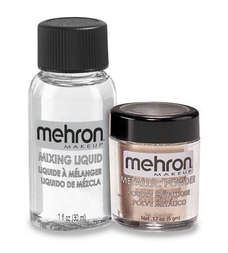 Metallic Powder with Mixing Liquid Rose Gold