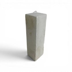 Mario's Italian White Translucent Alabaster Cut Block 3lb 2x2x7.5