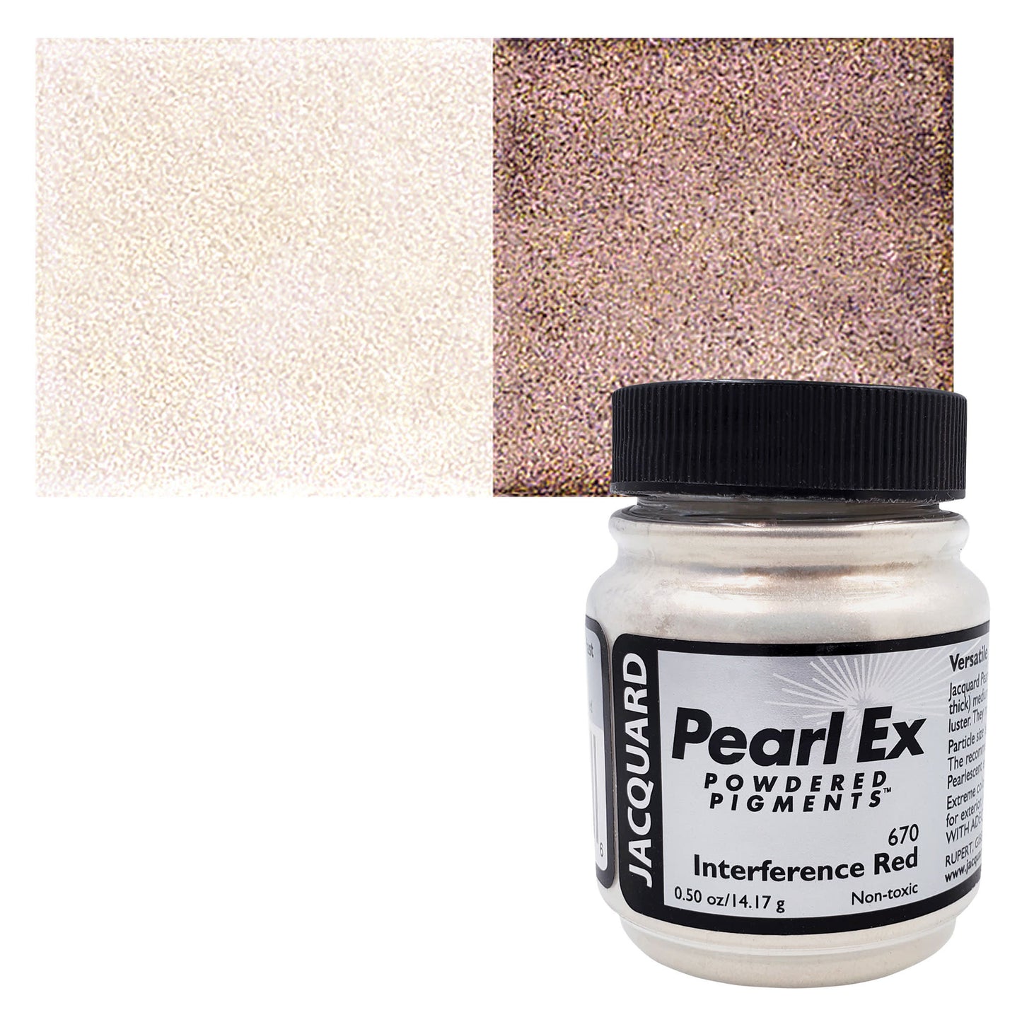 Pearl Ex #670 .5oz Interference Red