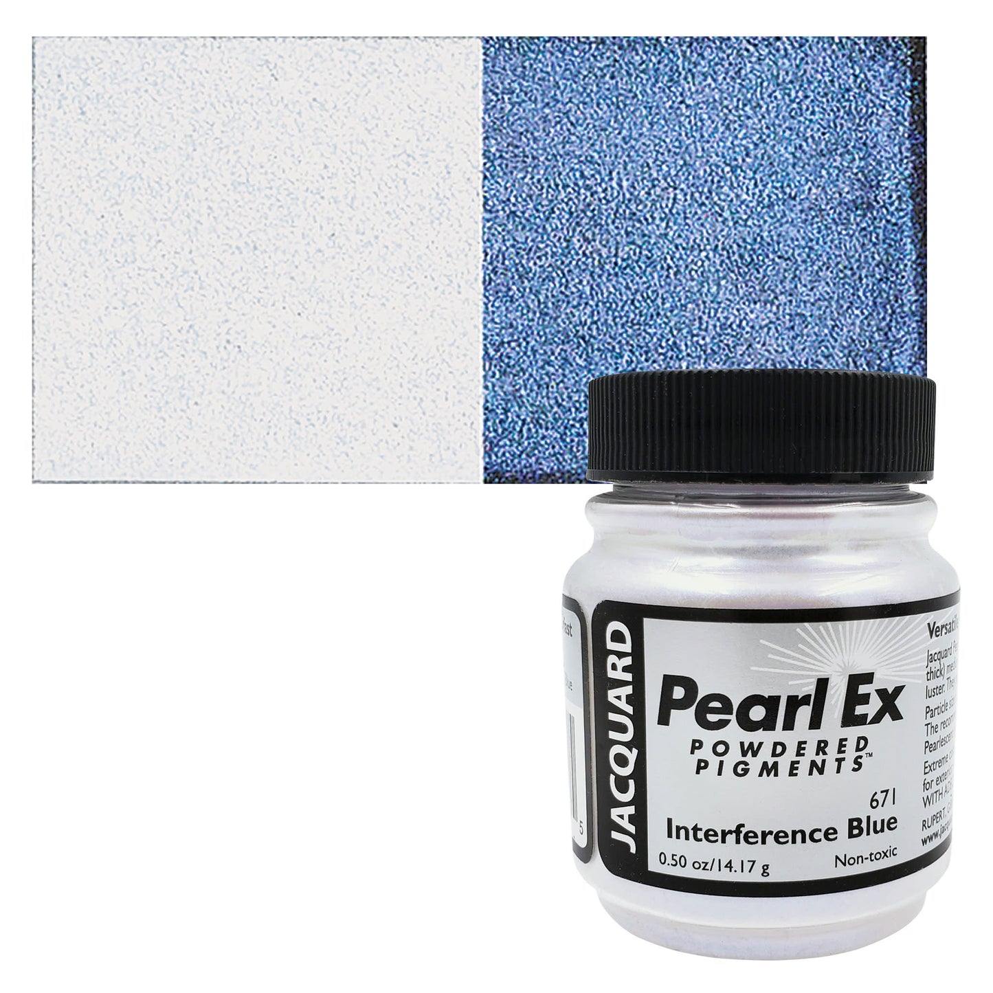 Pearl Ex #671 .5oz Gangguan Biru