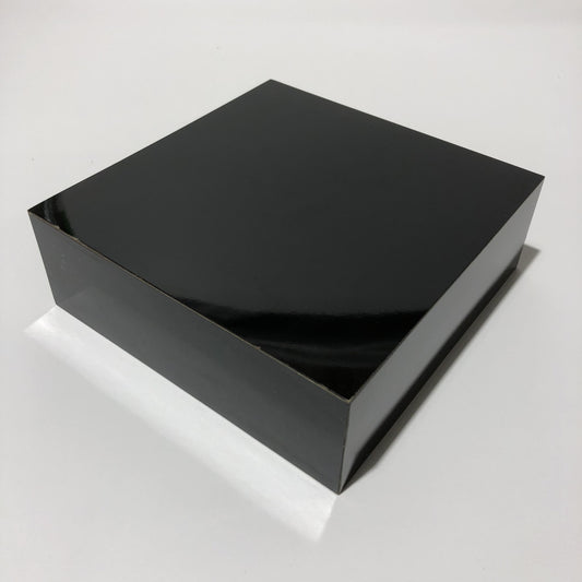 Formica Base 6x6x2 Gloss Black