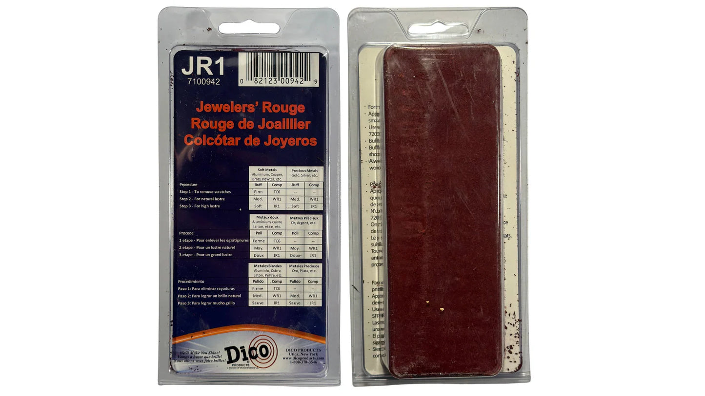 Jewelers Rouge Buffing Compound Small Brick