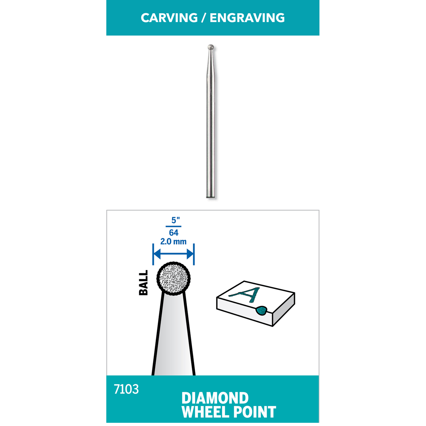Diamond Wheel Points – The Compleat Sculptor, Inc