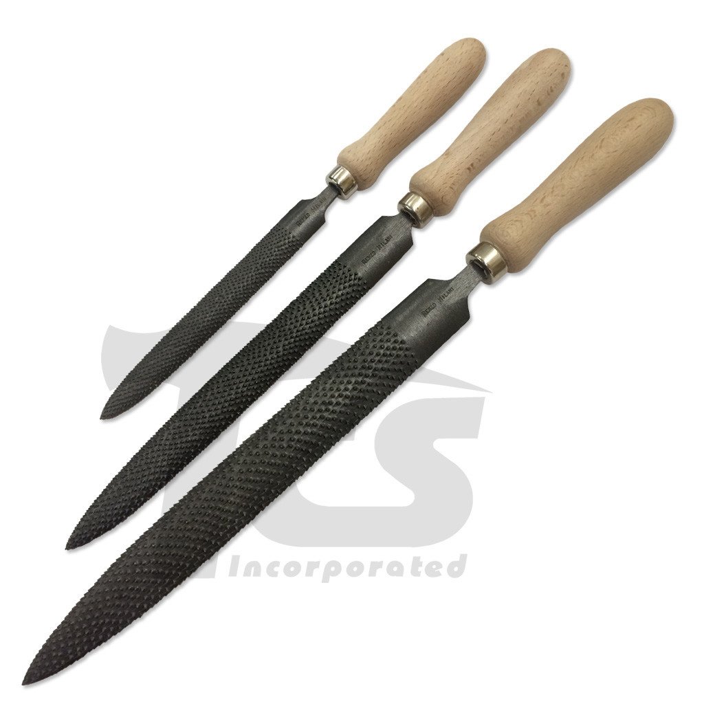 Milani Half Round Bastard Rasps – The Compleat Sculptor, Inc