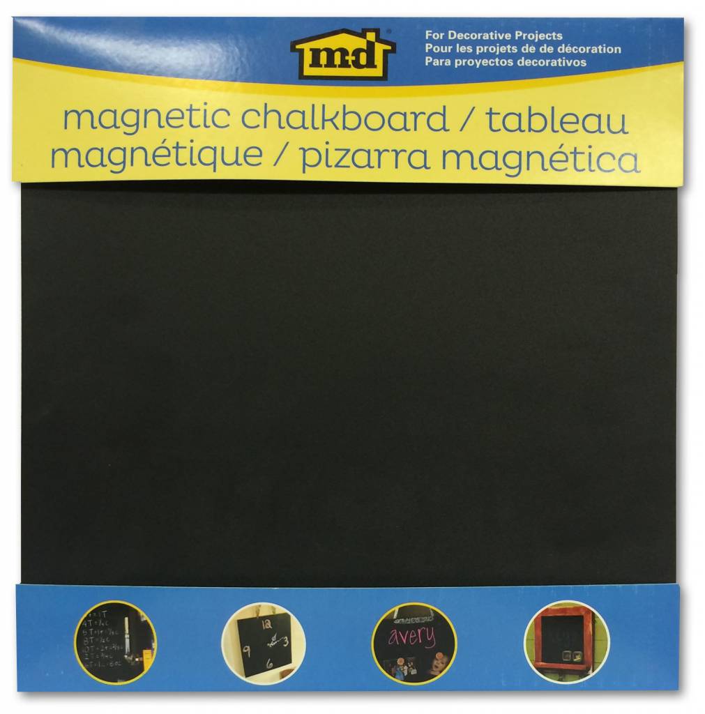 Magnetic Chalkboard Sheet 12"x12"