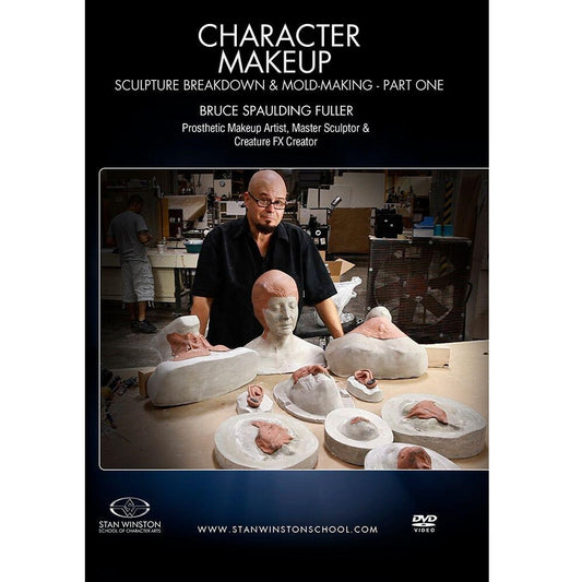 Maquillaje de personajes, desglose de esculturas y fabricación de moldes, Parte 1, DVD más completo