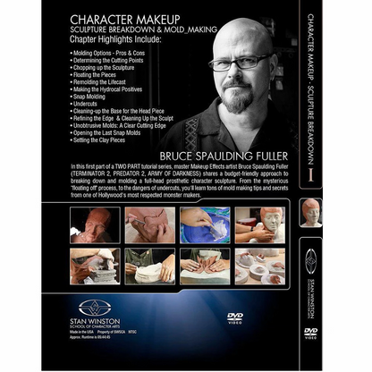 Character Makeup, Sculpture Breakdown and Moldmaking Part 1 Fuller DVD