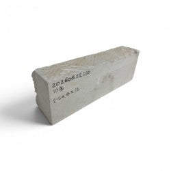 Mario's Italian White Translucent Alabaster Cut Block 10lb 2.5x4x12