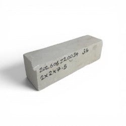 Mario's Italian White Translucent Alabaster Cut Block 3lb 2x2x7.5