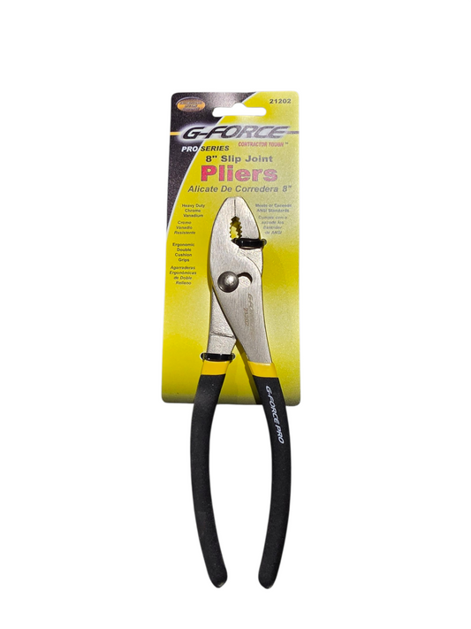 8" Slip Joint Pliers Ergo Grip