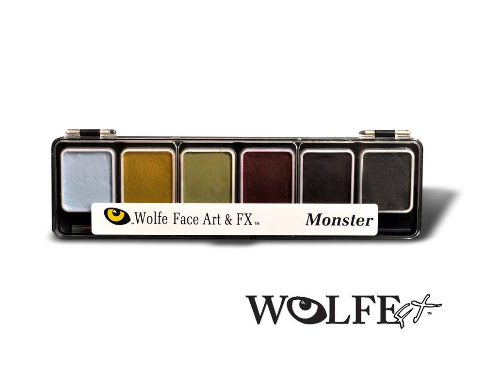 Hidrocolor Monster 6 Palet Warna